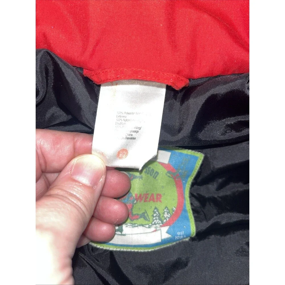 Hanna Anderson Unisex Toddler/ Kids Coat Size 90 3t Red